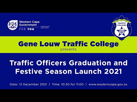 Provincial Traffic Officer Graduation Ceremony 2021